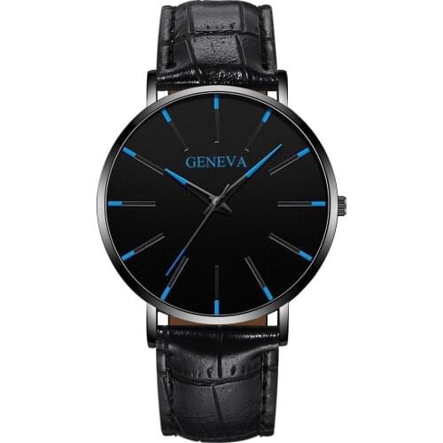 Watch Men Watch Minimalist Ultra-Thin Business Watches Simple Leather Band Wrist Watch Male Clock relogio masculino reloj hombre