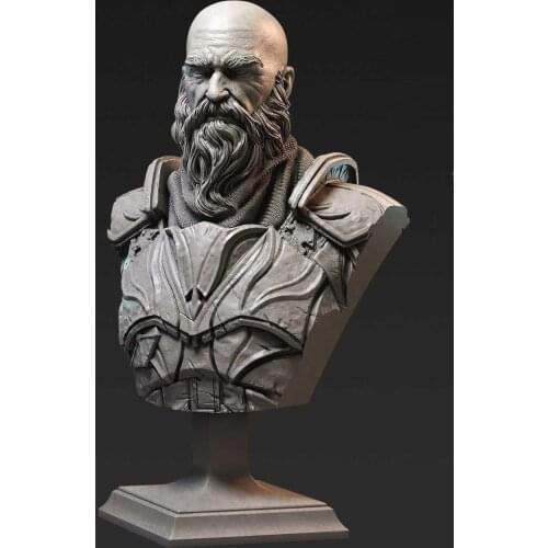 60mm Resin Model Kits Sparta Warrior Bust Unpainted No Color