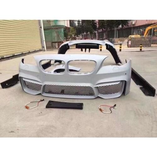 Suitable For w 11-15 Five Series F10f18 Refitted 18 Crossover M5 Big Surround Front and Rear Bumper Exhaust Leaf Plate