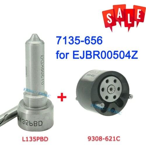 ERIKC Common Rail Injector Overhaul Repair Kit 7135-656 Including Nozzle L135PBD And Valve 9308-621C For FORD JAGUAR EJBR00504Z