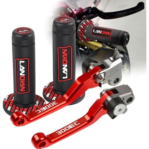 Dirt Bike Brake Clutch Levers Hand Grip Handlebar For GASGAS 300EC 300 EC 2005-2018 2017 2016 2015 2014 2013 2012 2011 2010 2009