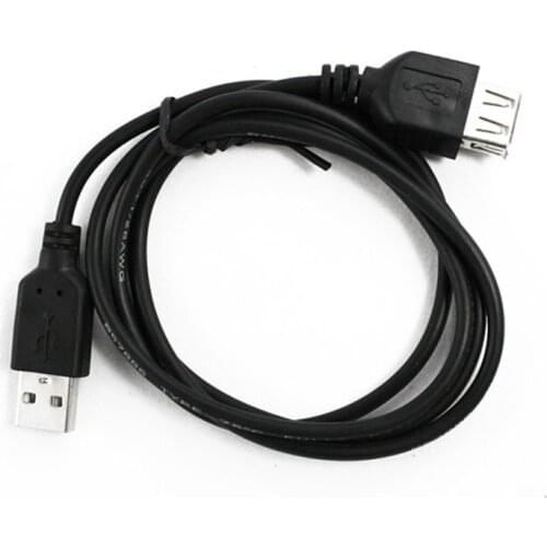 60cm USB 2.0 A Male to A Female Extension Cable Suit for Digital Cameras Flash Memory Pen Drives Accessories