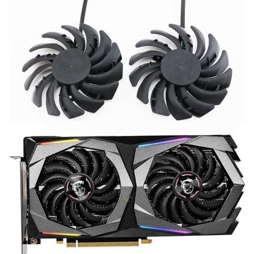 87MM PLD09210S12HH For MSI GeForce RTX 2060 SUPER GAMING X Graphics Card Fan GPU Card Cooler Fan RTX2060 Video Card Fans