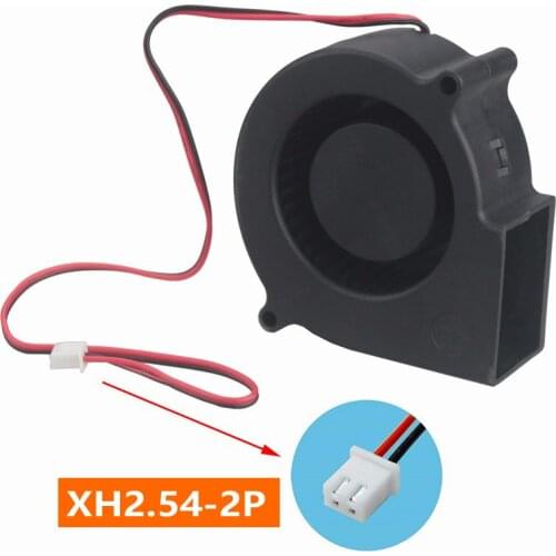 50 Pcs Gdstime Two Ball Bearing DC Blower Fan 24V 7530 Brushless Cooling Fan 75mm x 30mm Exhaust Cooler 2 Pin 75x30mm 7.5cm