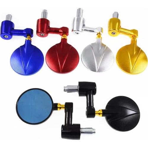 Motorcycle Handle Bar End Mirror Metal Side Rear View For BENELLI 502C 752S TRK 502/X 251 Leoncino 500/250/TRAIL BN302 TNT 125