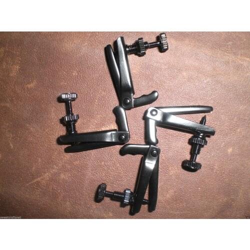 16 PCs 1/2 Violin Fine tuner full black color String adjusters