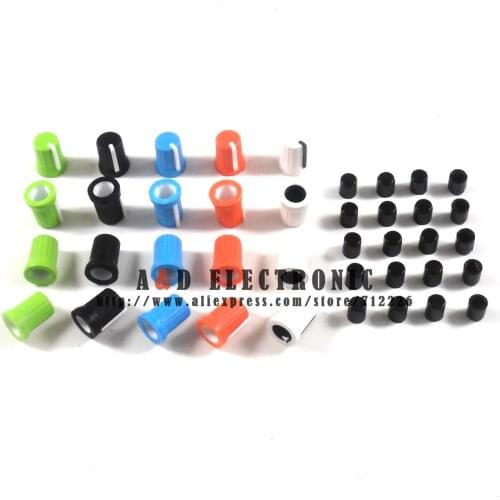 20pcs Rotary Knob NI For Traktor Kontrol Z1 Z2 S2 S4 S5 S8 DJ Controller Mixer