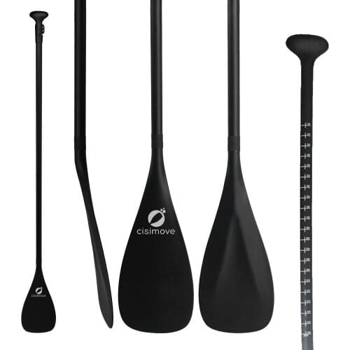 3 Pieces 2021 New Style Unsmooth Blade Adjustable Carbon Fiber SUP Paddle