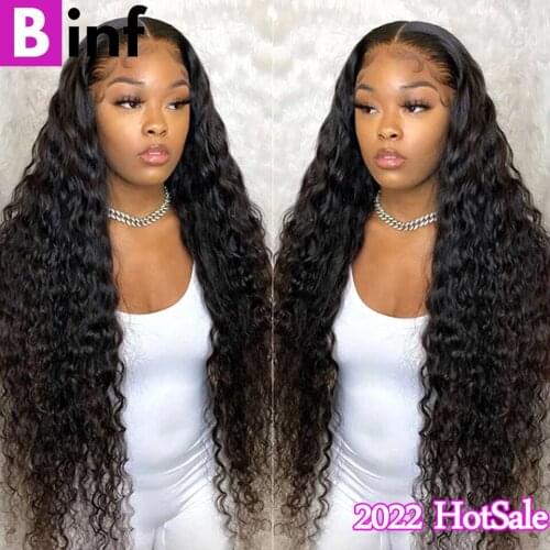 Water Wave U Part Human Hair Wigs 150% Density Middle U Shape Wigs Glueless Wigs For Black Women Brazilian Water Wave Wigs