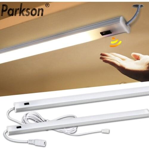 5W/6W/7W LED Under Cabinet Light Hand Sweep Switch PIR Motion Sensor Lamp Under Cabinet led lights for kitchen LED Night Lights