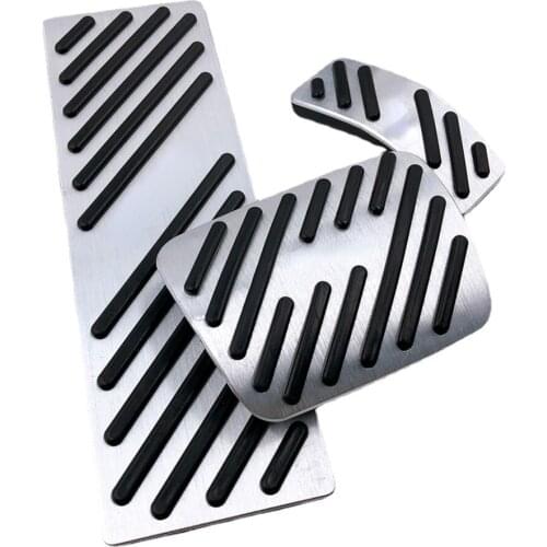 Aluminum Car Accelerator Pedal Brake Pedal Cover For Audi A4 B6 B7 B8 A5 A6 C5 C6 A7 A8 Q5