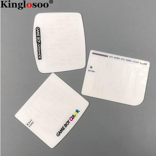 White Plastic screen len replacement for Nintendo Game boy Classic for GB gbc gba Lens Cover