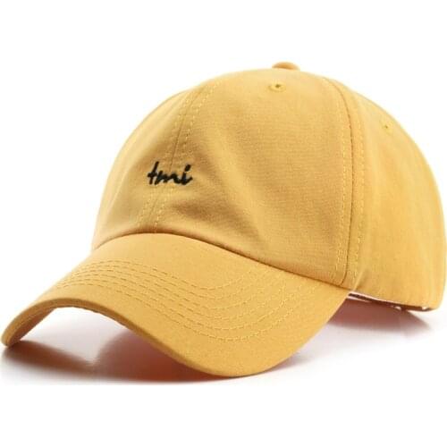 Summer Unisex Baseball Cap Casual Adjustable Embroidery Snapback Hip Hop Caps for women men Solid Color Trucker Dad Hat