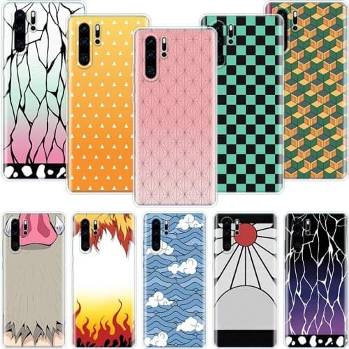 Demon Slayer Fashion Style Phone Case For Huawei Honor 10 9 20 9X 8A 8X 8S 7A 7X Lite Pro 10i 20i Y5 Y6 Y7 Y9 2019 Cover Coque