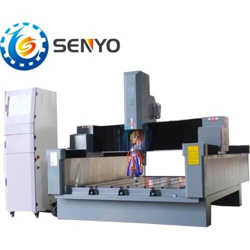 CNC router carving cutting router machine/granite stone bridge saw cutting cnc marble stone engraving machine