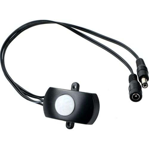 Mini PIR Body Infrared Motion Sensor Switch DC 6-24V 5A Auto Detector Corridor Garages Cabinet LED Light Strip Switch