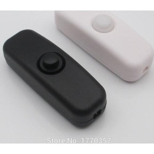 2 pcs Pocket Switch Push Button Switch Micro Switch DIY Lamp Accessories Thin Wire Electronic Wire Small Switch 12V 24V 36V