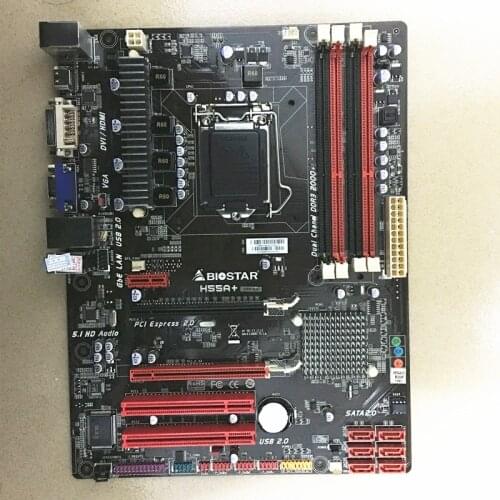 H55 1156 motherboard for Biostar H55A+ LGA1156 DDR3 ATX (Replaces P7H55 P7P55 P7H55-M P7P55D LX LE PRO PLUS Deluxe P7P55D-E-LX)