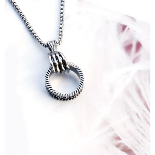 Fashion Party Pendant Hip Hop Fashion 2020 Hot Sale New Arrival Men Necklaces Birthday Punk Gothic Gift Jewelry