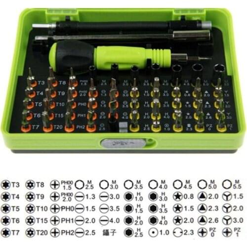53-in-1 Screwdriver Set Multi-function Magnetic Screw Driver Batch Teardown Repair Kit For Computer Laptop Mobile Phone Repair