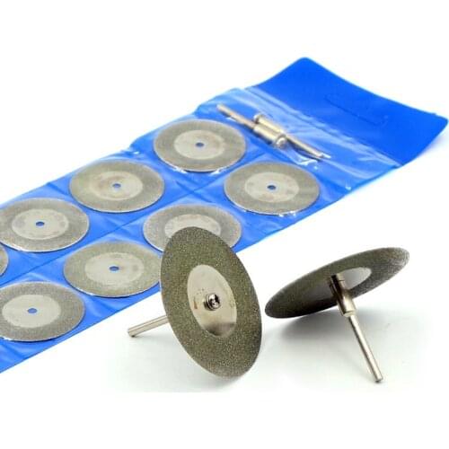 Pinkman Rotary Tool Circular Saw Blades Cutting Discs Diamond Disc Mandrel For Dremel Mini Drill Power Tool