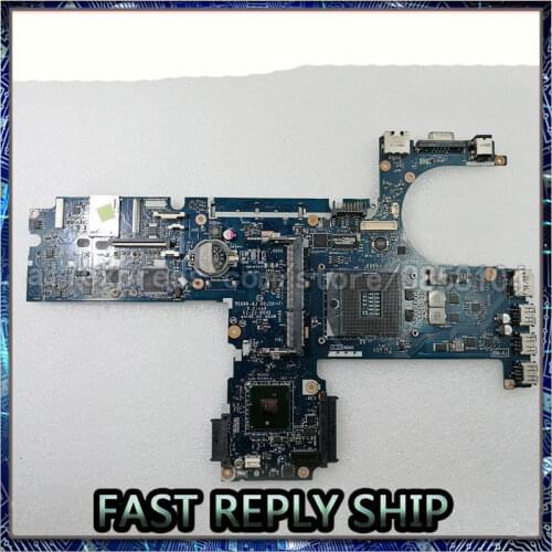 SHELI KEL00 LA-4892P 593842-001 MAIN BOARD For HP Probook 6440B 6540B Laptop Motherboard HM57 UMA DDR3 Free CPU