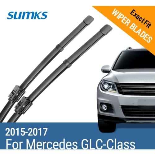 SUMKS Wiper Blades for Mercedes GLC-Class 22"&22" 2015 2016 2017
