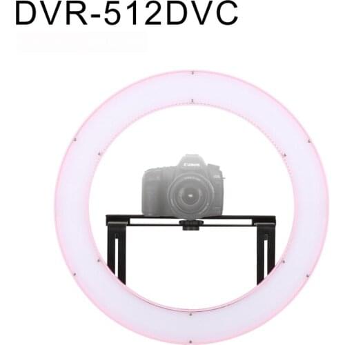 Falcon Eyes DVR-512DVC Pink LED Ring Light 31W Studio/Film/Makeup Fotografia Continuous Lighting Selfie Lamp for Youtube Video