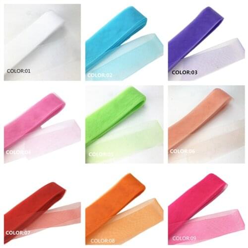 Zsbszc 5cm soft Horsehair Mesh Braid Ribbon muticolor Trim Clear mesh ribbon sew on wedding Latin dress samba Hats YG05