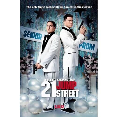 21 JUMP STREET MOVIE Art print Silk poster Home Wall Decor