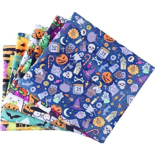 50*140CM Cartoons pattern Polyester cotton Fabric Patchwor Printed for Tissue Kids Home Textile for Sewing Doll Dress Curtain