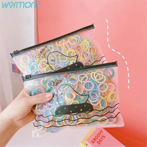 Warmom Baby Rubber Band Does Not Hurt High Elastic Hair Rope Childrens Hair Tie Little Girl Head Rope Hair Accessories