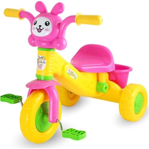 JTY Kids Tricycles Ride On Cars Bikes Baby Walkers Bicycle Music Version Cartoon Bicycles Riding For Children