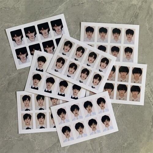 KPOP TNT Teens in Times One-Inch Photo ID Photo Yaxuan Song Yaowen LIU Jiaqi MA Cheer Card Photos For Fans Collection G58