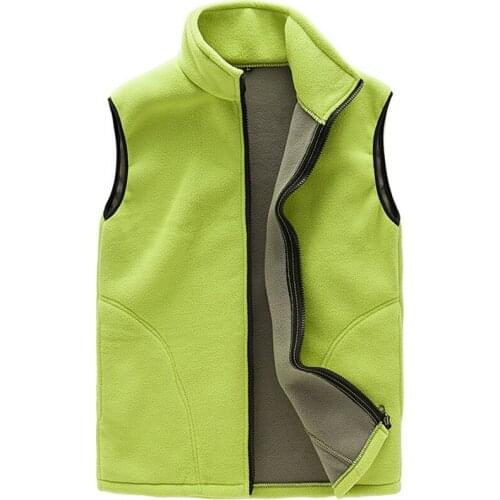 Fishing Sleeveless Jackets Mens Womens Autumn Fleece Warm Outdoor Vest Hiking Climbing Trekking