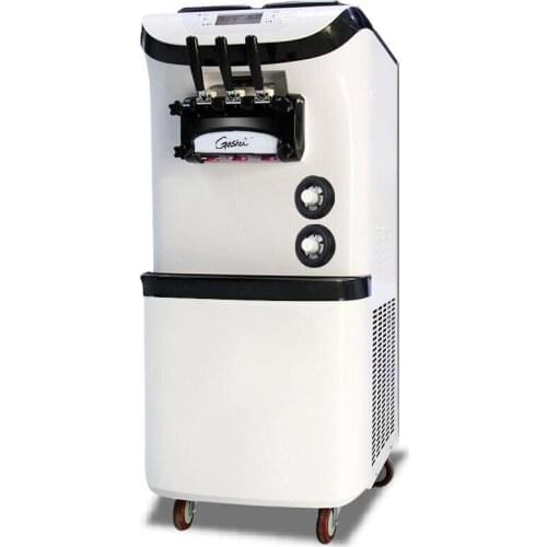 Smart Operation Ice Cream Machine Vertical 220V 110V Ice Cream Maker Dual Compressor