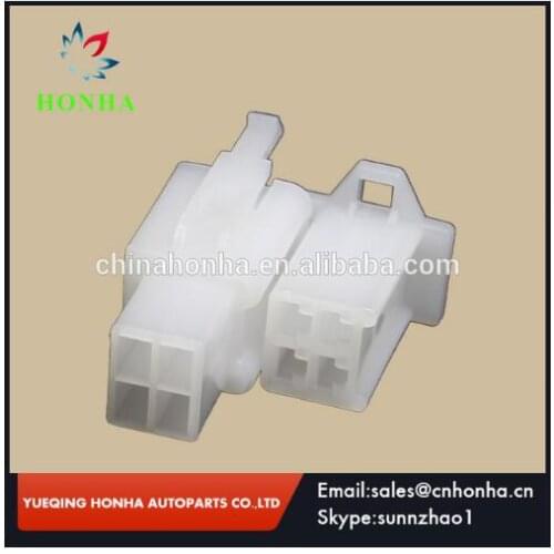 ABS Material 2.8mm 4 Way/pin automotive motorcycle electrical connectors Kits Male Female wire terminal plug for Motorbike Car