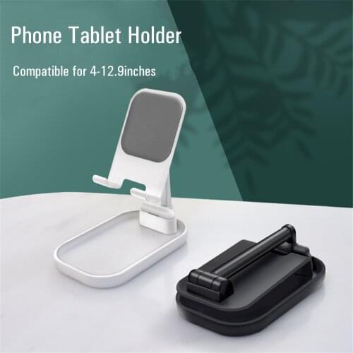 Foldable Desk Mobile Phone Holder Stand For iPhone 12 11 iPad Pro Xiaomi huawei Universal Desktop Table Cell Phone Holder