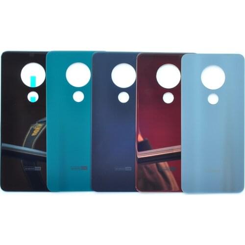 ZUCZUG New Glass Rear Housing Battery Cover For Nokia 6.2 / For Nokia 7.2 Back Case