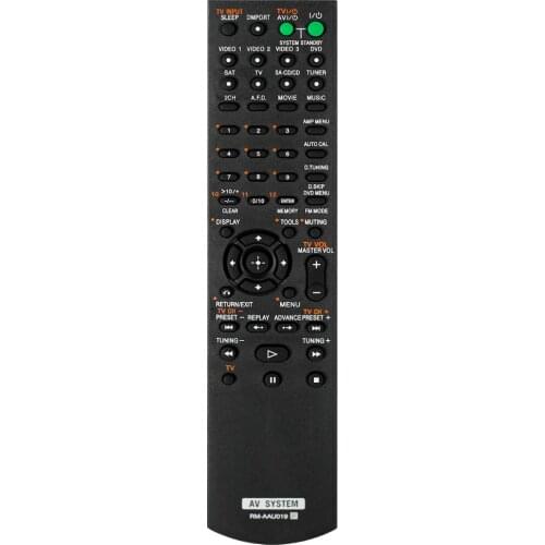 Remote Control for Sony AV SYSTEM RM-AAU019 RM-AAU017 RM-AAU005 RM-AAU013 RM-AAU02 HTSF2000 HTSS2000 STRKS2000 SSMSP1200 HTSF200
