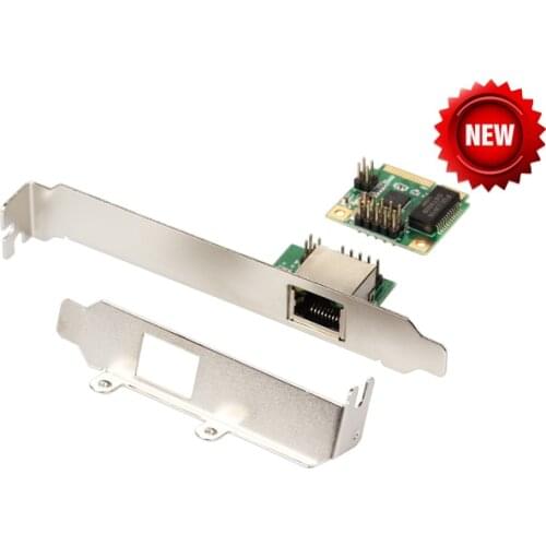 Mini PCIe Gigabit Ethernet Network Card For Mini ITX mini PCI-e to RJ45 Port adapter 10/100/1000 Base-T Network LAN Controller