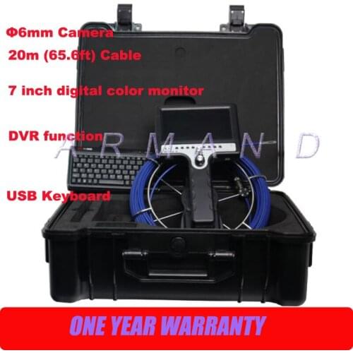Pipe camera detective detector sewer camera 710DNK5-SCJ with 6mm camera head Industrial Endoscope