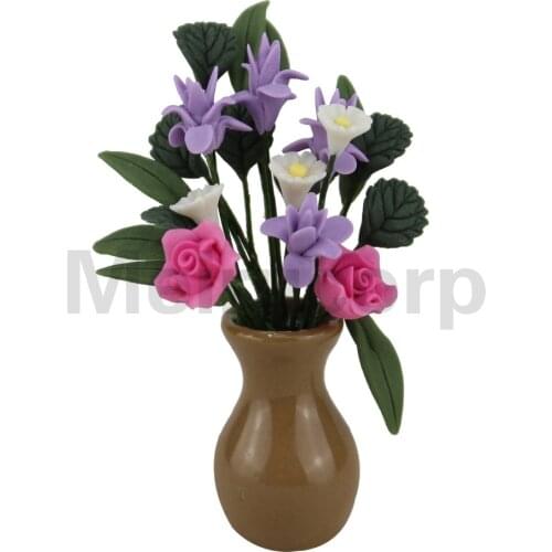 1/12 scale miniature dollhouse Warm flower Home Decoration