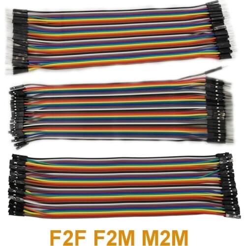 1/set 20cm 120P Dupont Cable Female to Female Female to Male Male to Female Jumper Wire For Arduino