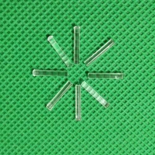 100PC Clear color 2.54MM-15.3MM LIGHT PIPE FOR 2MM Led Diode LED Tube Lampshade Replace CLP-2.0 Round head light led lampshade