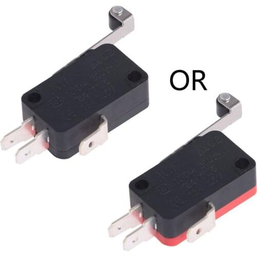 1X Long Handle New Micro Roller Lever Arm Normally Open Close Limit Switch KW7-2 L15