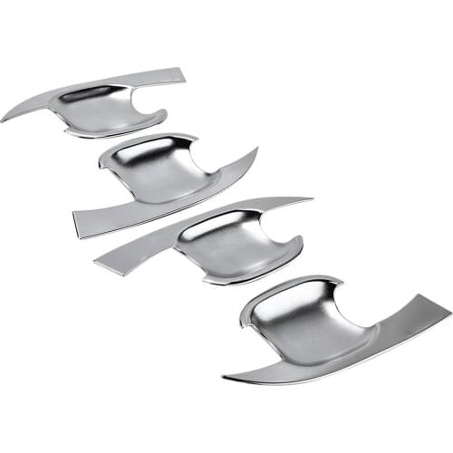 4pcs/Set Car Outside Door Handle Bowl Cover Trim High Quality Lightweight Car Decorative Accessory For MG ZS SUV 2017-2018