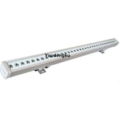 8pcs DMX 512 led wall washer garden aluminum led wall washer light ip65 waterproof rgb led wall washer 36x3w