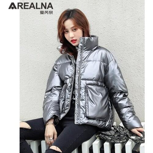 Женские короткие пуховики AREALNA China At AliExpress