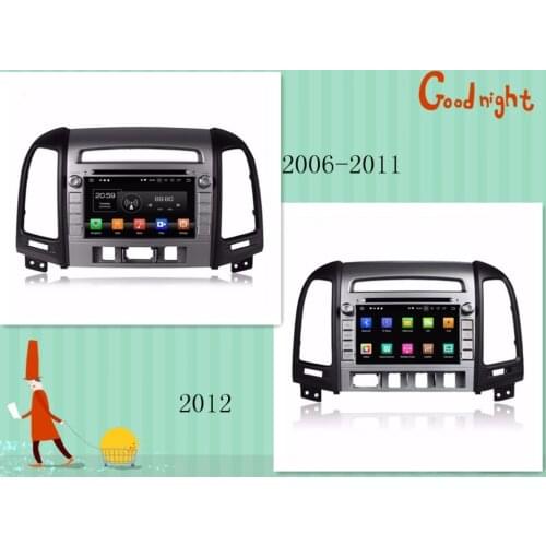 Octa Core 7'' Android 9.0 Car Radio DVD player GPS for Hyundai SANTA FE 2006 2007 2008 2009 2010 2011 2012 4G ram 64G ROM stereo